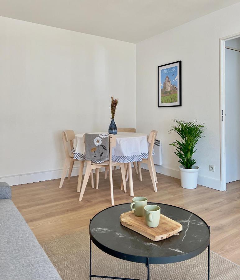 La Voulzie Appartement - Proche Centre Avec Parking Prive بروفين المظهر الخارجي الصورة
